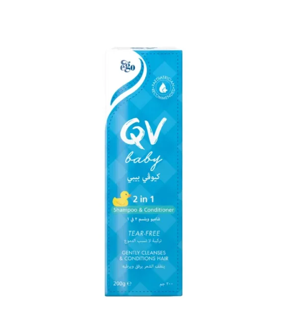 QV Baby 2 in 1 Shampoo & Conditioner 200G