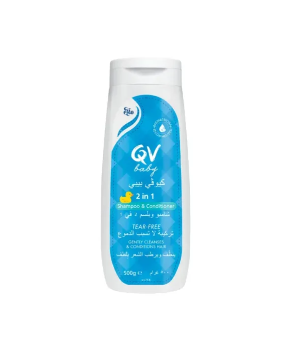 QV Baby 2 in 1 Shampoo & Conditioner 500G