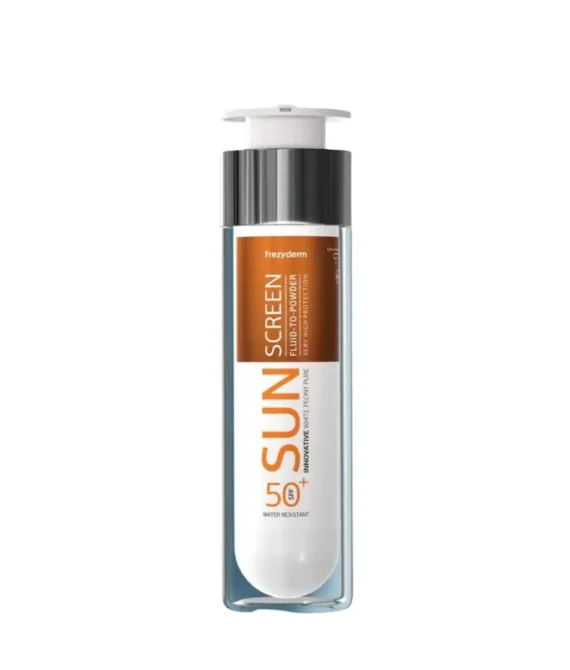 Frezyderm Sun Screen Fluid-To-Powder SPF50+ 50Ml