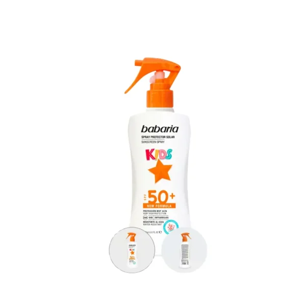 Babaria Sunscreen Lotion Kids Spray Spf 50+ 200Ml