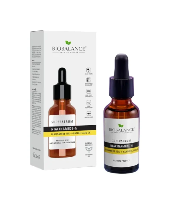 Bio Balance Niacinamide-G Niacinamide 15% + Glycolic Acid 5% Super Serum 30Ml