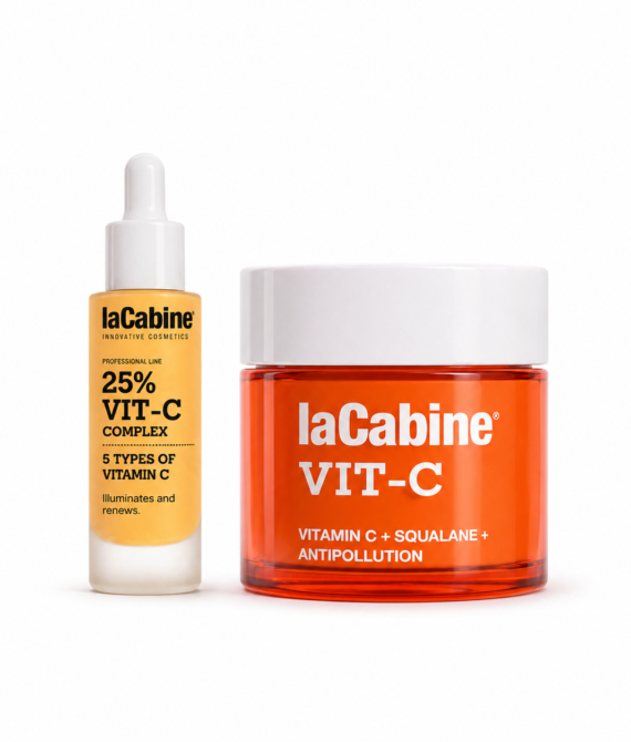 روتين إشراقة مضاعفة بفيتامين C – Lacabine Vitamin C Glow Bundle