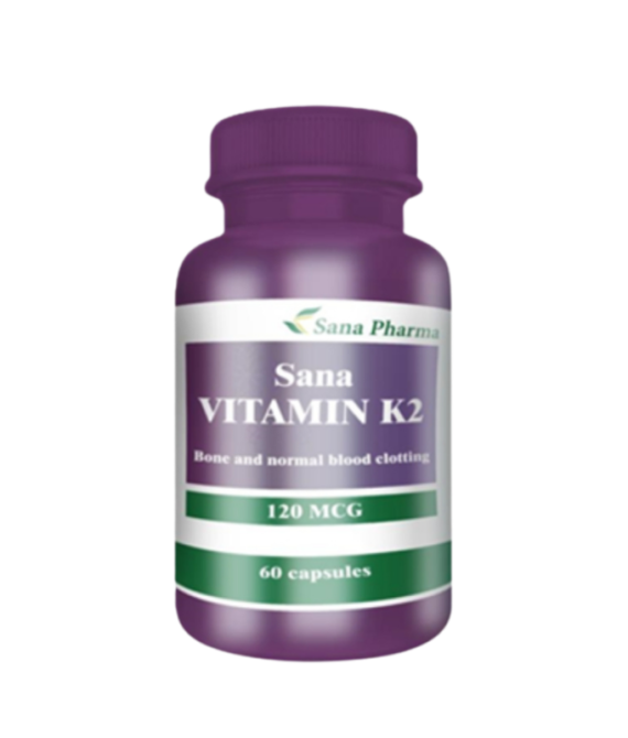 Sana Vitamin K2 120mcg 60 Capsules
