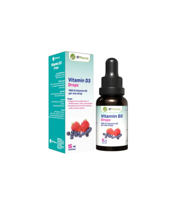 BT Pharma Vitamin D3 Drop 15ml