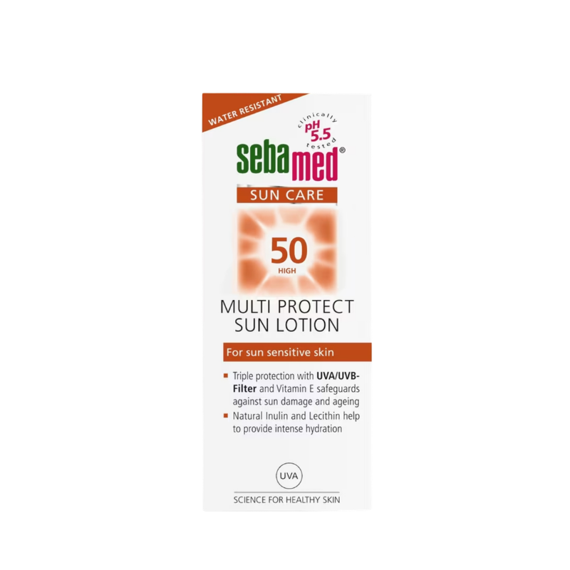 لوشن واقي من الشمس «سيباميد» متعدد الحماية SPF50 سعة 150 مل لوشن واقي من الشمس «سيباميد» متعدد الحماية SPF50 سعة 150 مل