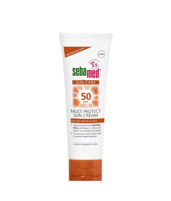 كريم واقي من الشمس «سيباميد» متعدد الحماية SPF50 سعة 75 مل
