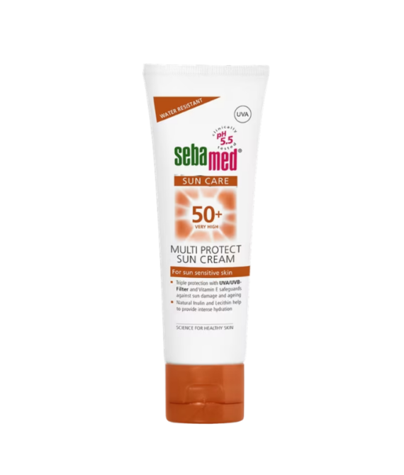 كريم واقي من الشمس «سيباميد» متعدد الحماية SPF50+ 75 مل