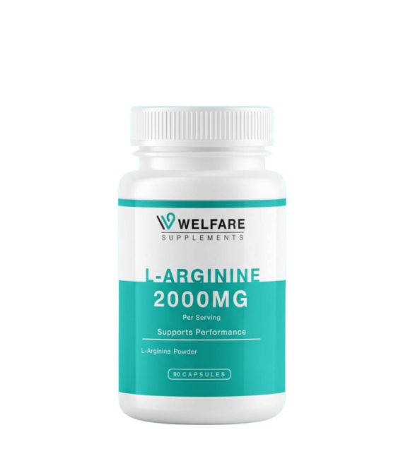 Welfare L-أرجينين 2000 ملغ، 90 كبسولة