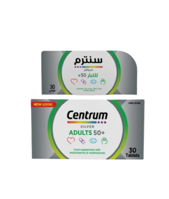 Centrum Silver Adults 50+ 30 Tablets
