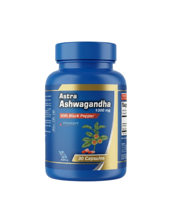 Astra Ashwagandha 1300mg /30 Capsules