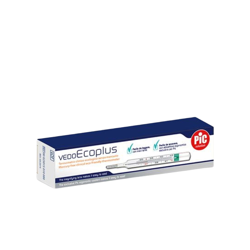 Pic Vedo Eco Plus Alcohol Glass Thermometer Pic Vedo Eco Plus Alcohol Glass Thermometer