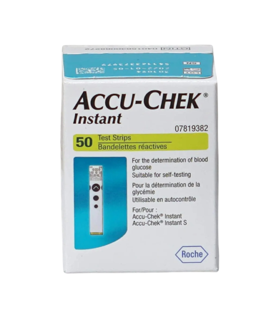 Accu-Chek Instant Blood Glucose Test Strips 50 Pieces