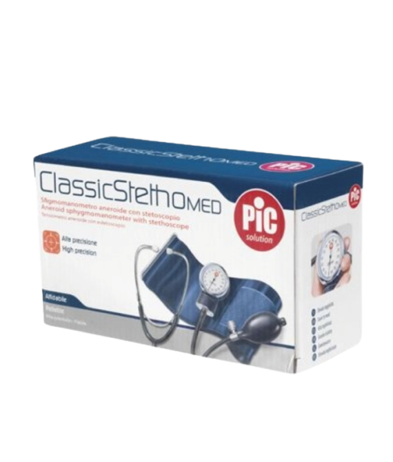 Home 3 Pic Classic Med Aneroid Blood Pressure Monitor With Stethoscope