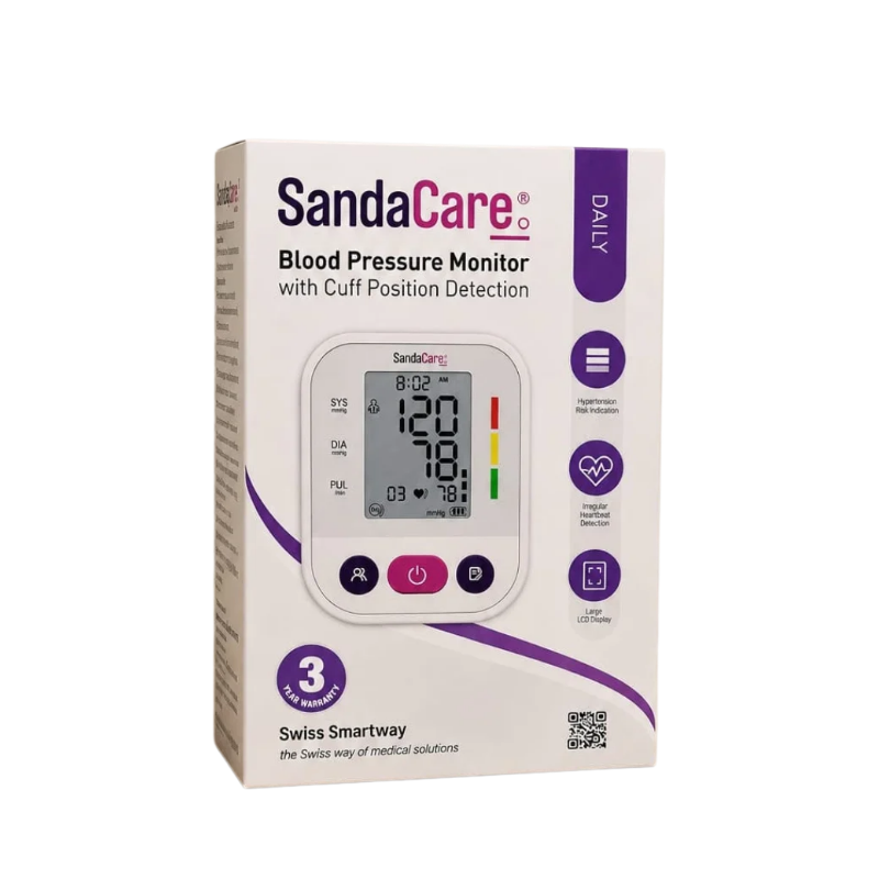 SandaCare Daily Blood Pressure Monitor SandaCare Daily Blood Pressure Monitor