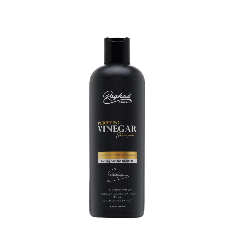 Raghad Organics Purifying Vinegar Shampoo 500ml Raghad Organics Purifying Vinegar Shampoo 500ml