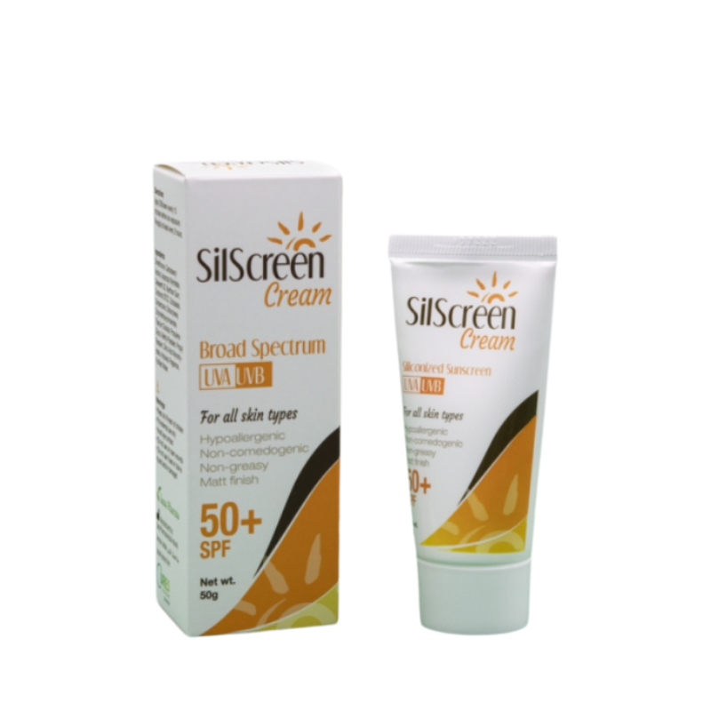 Silscreen Sun Cream SPF50+ 50g Offer 1+1 Silscreen Sun Cream SPF50+ 50g Offer 1+1