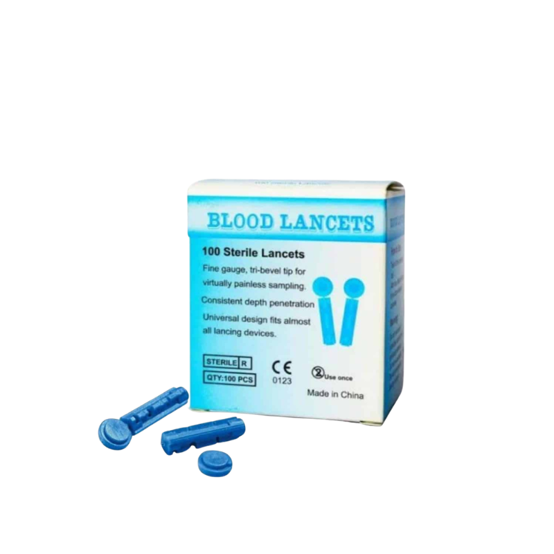 Sterile Blood Lancets 100 Pieces Sterile Blood Lancets 100 Pieces