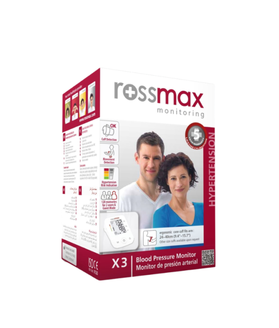 Rossmax X3 Automatic Blood Pressure Monitor